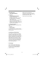 Preview for 28 page of EINHELL GC-SR 12 Operating Instructions Manual