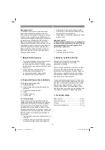 Preview for 34 page of EINHELL GC-SR 12 Operating Instructions Manual