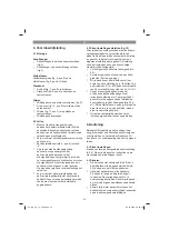 Preview for 39 page of EINHELL GC-SR 12 Operating Instructions Manual