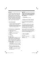 Preview for 50 page of EINHELL GC-SR 12 Operating Instructions Manual