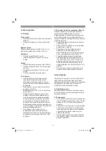 Предварительный просмотр 51 страницы EINHELL GC-SR 12 Operating Instructions Manual