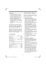 Preview for 19 page of EINHELL GE-AW 1144 SMART Original Operating Instructions