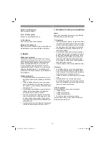 Preview for 72 page of EINHELL GE-CH 1846 Li Original Operating Instructions