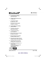 Preview for 2 page of EINHELL GE-CR 30 Li Original Operating Instructions