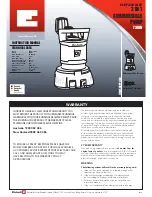 Предварительный просмотр 1 страницы EINHELL GE-DP 7330 LL ECO Instruction Manual