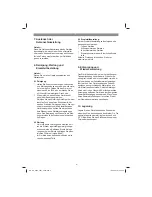 Preview for 9 page of EINHELL GE-EH 6560 Operating Instructions Manual