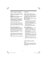 Preview for 17 page of EINHELL GE-EH 6560 Operating Instructions Manual