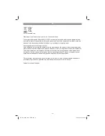 Preview for 19 page of EINHELL GE-EH 6560 Operating Instructions Manual