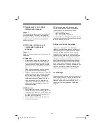 Preview for 26 page of EINHELL GE-EH 6560 Operating Instructions Manual