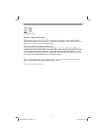 Preview for 51 page of EINHELL GE-EH 6560 Operating Instructions Manual