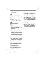 Preview for 58 page of EINHELL GE-EH 6560 Operating Instructions Manual