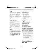 Предварительный просмотр 111 страницы EINHELL GE-EM 1233 Operating Instructions Manual