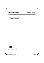 EINHELL GE-GS 18 Li Solo Operating Instructions Manual preview