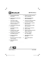 EINHELL GE-PB 36/18 Li Original Operating Instructions предпросмотр