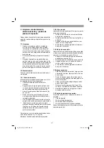 Preview for 47 page of EINHELL GE-PW 45 Original Operating Instructions