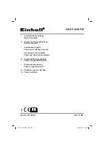 Preview for 1 page of EINHELL GE-SP 3546 RB Original Operating Instructions