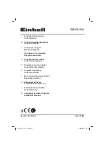 EINHELL GE-US 18 Li Original Operating Instructions preview