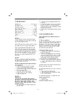 Предварительный просмотр 75 страницы EINHELL GE-US 18 Li Original Operating Instructions