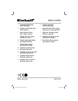 EINHELL GH-PC 1535 TC Original Operating Instructions preview