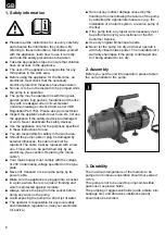 Preview for 6 page of EINHELL GP 2800 Operating Instructions Manual