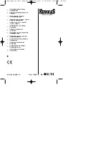 EINHELL Herkules DS 405/1E Operating Instructions Manual preview