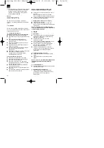 Preview for 38 page of EINHELL Herkules DS 405/1E Operating Instructions Manual