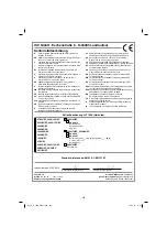 Предварительный просмотр 130 страницы EINHELL Herkules H-F 1000 Operating Instructions Manual