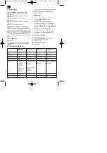 Предварительный просмотр 22 страницы EINHELL HGG 110 Niro Operating Manual