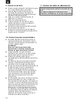 Preview for 20 page of EINHELL HW 900 Niro Operating Instructions Manual