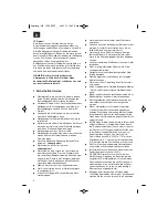 Preview for 4 page of EINHELL IHS 1500 Operating Instructions Manual