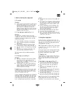 Preview for 11 page of EINHELL IHS 1500 Operating Instructions Manual