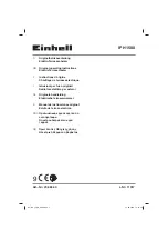 Предварительный просмотр 1 страницы EINHELL IPH 1500 Operating Instructions Manual