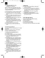 Preview for 10 page of EINHELL KGS 205 Operating Instructions Manual