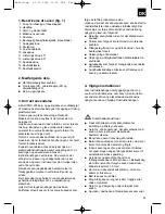 Preview for 61 page of EINHELL KGS 205 Operating Instructions Manual