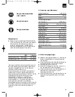 Preview for 63 page of EINHELL KGS 205 Operating Instructions Manual