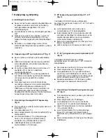 Preview for 64 page of EINHELL KGS 205 Operating Instructions Manual