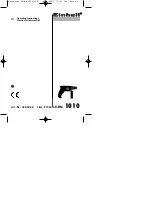 Preview for 1 page of EINHELL LE-BM 1010 Operating Instructions Manual