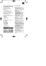 Preview for 3 page of EINHELL LE-HP 2000 Operating Instructions Manual