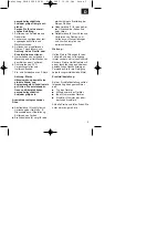 Preview for 5 page of EINHELL LE-HP 2000 Operating Instructions Manual