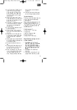 Preview for 13 page of EINHELL LE-HP 2000 Operating Instructions Manual