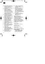 Preview for 22 page of EINHELL LE-HP 2000 Operating Instructions Manual