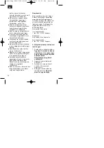 Preview for 28 page of EINHELL LE-HP 2000 Operating Instructions Manual