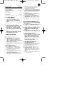 Preview for 11 page of EINHELL LE-KGSL 250 Operating Instructions Manual