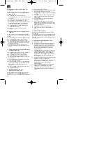 Preview for 12 page of EINHELL LE-KGSL 250 Operating Instructions Manual