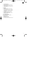 Preview for 13 page of EINHELL LE-KGSL 250 Operating Instructions Manual