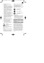 Preview for 21 page of EINHELL LE-KGSL 250 Operating Instructions Manual