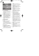 Preview for 28 page of EINHELL LE-KGSL 250 Operating Instructions Manual