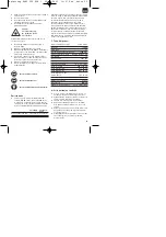 Preview for 55 page of EINHELL LE-KGSL 250 Operating Instructions Manual