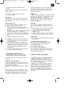 Preview for 17 page of EINHELL LEF 10 Operating Instructions Manual