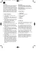 Preview for 10 page of EINHELL LEF 200M Original Operating Instructions